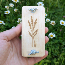 Load image into Gallery viewer, Pocket Sized Flower Press With Lavender Design