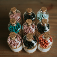 Load image into Gallery viewer, Pink Floral Safety Matches Apothecary Jar