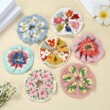 Load image into Gallery viewer, Floral Fabric Scrunchie | Colorful Hair Tie Gift Wall Edit