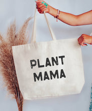 Load image into Gallery viewer, Canvas Tote Bag Plant Mama Gift for Mom Plant Lovers Gift
