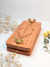 Load image into Gallery viewer, Pocket Size Flower Press With Snowdrop Flower Design | 2"x4"
