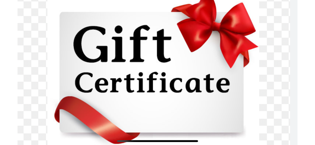 Gift Certificates