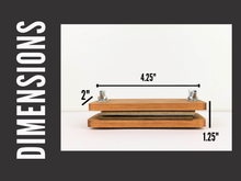 Load image into Gallery viewer, Pocket Sized Flower Press With Mushroom Design | 2"x4"
