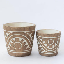 Load image into Gallery viewer, Cement Flower Pot, Set of 2
