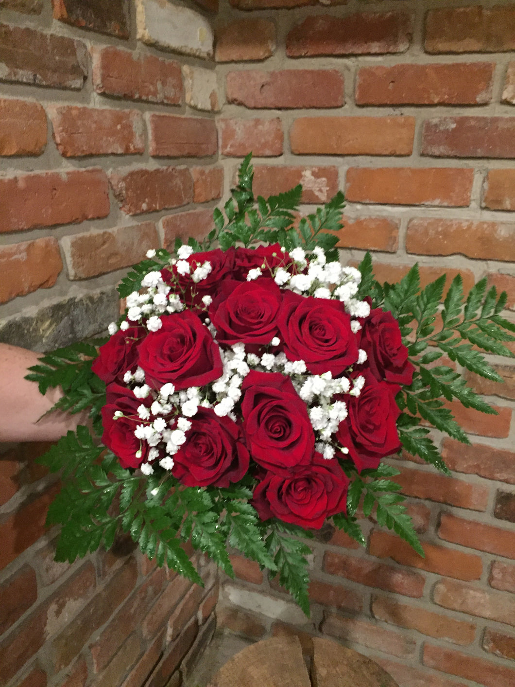 Valentine's Dozen Red Roses